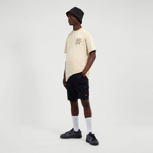 Ellesse tshirt for man אלס חולצה טישרט אוברסייז בצבע בז' לגבר
